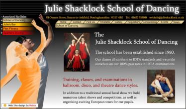 Visit the Julie Shacklock School of Dancing website
