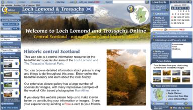 Visit the Online Trossachs website