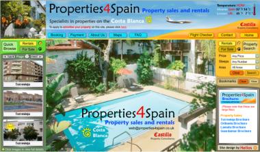 Visit the Properties4Spain website
